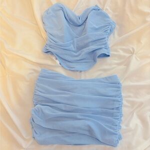 Light blue 2 piece set